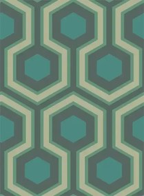 Cole & Son Carta da parati Hicks' Grand - Green