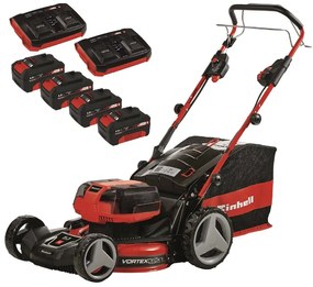 Tagliaerba a batteria a velocità non regolabile EINHELL GP-CM 36V L 47 cm, 4 batterie incluse
