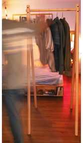 Appendiabiti in legno di pino in colore naturale Hongi - Karup Design