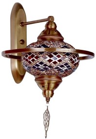 Lampada da parete YENI 1xE27/40W/230V bronzo