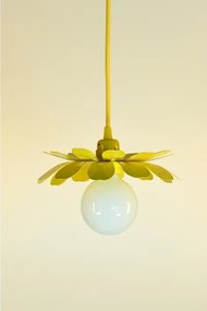Bohemia-Design - Lampada a sospensione con cavo 1xE27/60W/230V gialla