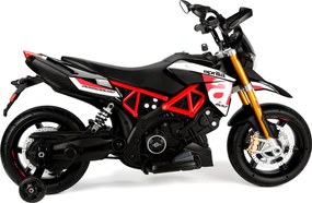 Moto Elettrica per Bambini 12V con Licenza Aprilia Dorsoduro Rossa...