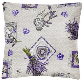 Federa cuscino 42x42 cm lavanda