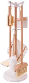 Set di pulizie in legno per bambini