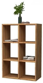 Libreria in Acero Wotan - Dimensioni 60 x 25 x 90 cm