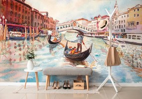 Carta da parati – Gondola veneziana