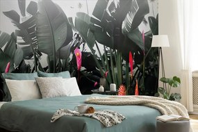 Carta da parati – Natura morta con foglie