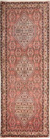 Bidjar Tappeto persiano 80x210 Rosso (Iran) Annodato A Mano