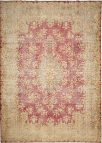 Vintage Tappeto persiano 300 x 410 Rosso (Iran) Annodato A Mano