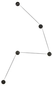 Azou 5 Applique da Parete Marmo Nero - KDLN