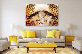 Quadro su tela – Acchiappasogni indiano