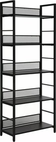 Libreria Raw R5 nera – 60x28x154 cm