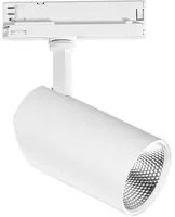 Faro LED ACTION bianco con adattatore trifase invisibile LED 42W 3000K (luce calda)