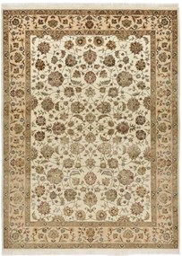 Tabriz Tappeto 210x150 (Indian) Annodato A Mano