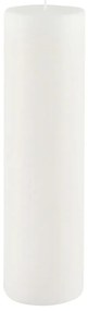 Candela bianca Ego Dekor Cylinder , durata di combustione 75 h Pure - Ego Dekor