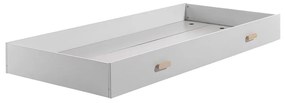 Cassetto bianco sotto il letto per bambini 90x200 cm Kiddy - Vipack