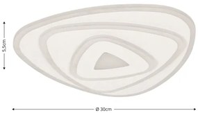 Brilagi - Lampada LED da soffitto MODERN MINI LED/45W/230V 3000/4000/6000K + DO