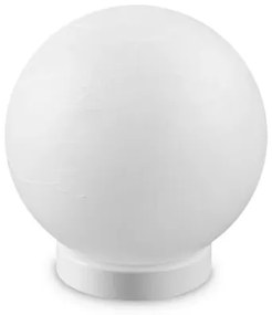 Ideal Lux - Lampada da tavolo CARTA 1xE27/25W/230V diametro 20 cm bianco