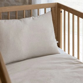 Lettino di colore naturale in rovere massiccio 70x140 cm Forrest – Vipack