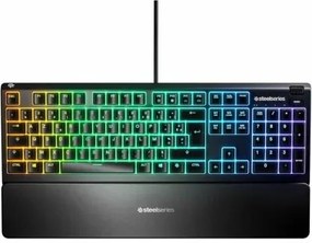 Tastiera meccanica SteelSeries APEX 3 Francese Nero AZERTY