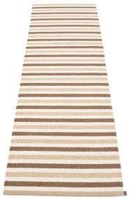 Passatoia da interno/esterno beige 70x240 cm Teo Brown – Pappelina