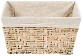 Cestino in giunco, 38,5 x 28,5 cm - Compactor