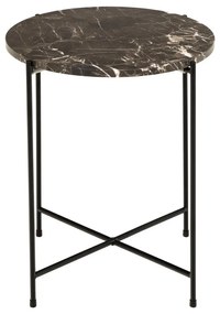 Tavolino rotondo con piano in marmo ø 42 cm Avila – Actona