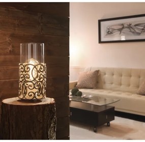 Eglo 49274 - Lampada da tavolo CARDIGAN 1xE27/60W/230V