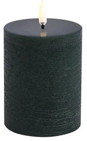 Candela a Colonna LED 7,8x10,1 cm Pine Verde/Rustic - Uyuni Lighting