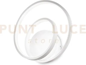 Oz applique a parete led smd 26 w on-off 2650 lm 4000 k bianco
