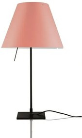 Costanzina Lampada da Tavolo Nero/Edgy Pink - Luceplan