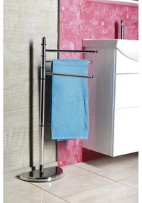 Gedy - Piedistallo con gancio per asciugamani HIBISCUS 90,5 cm cromo lucido