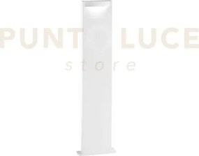 Paletto led mobula bianco in alluminio 8w 1100lm 3000k ip65 280x195...
