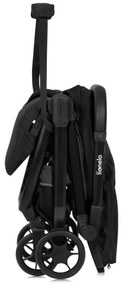 Lionelo - Passeggino sportivo JULIE AIR Nero Onice