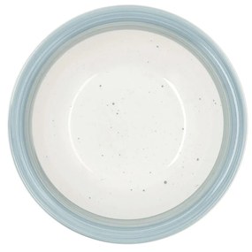 Piatto Fondo Quid Allegra Aqua Ceramica Bicolore (ø 21,5 cm) (12 Unità)
