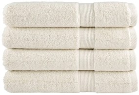 Asciugamani Premium Solund 4 Pz Crema 100x200 Cm 600 G/m² /