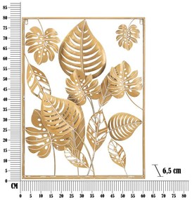 Decorazione murale in metallo 60x80 cm Jungle - Mauro Ferretti