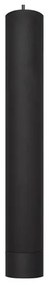 Lampadario LED a sospensione con filo TUBA 1xGU10/4,8W/230V nero