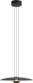 Lampada a Sospensione Moderna Nera Incl. LED Dimmerabile - Smith