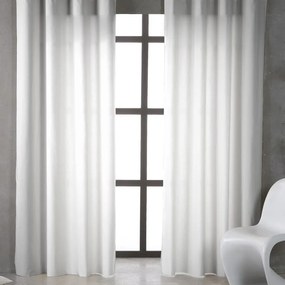 Tenda INSPIRE Ayden bianco, fettuccia e passanti 300x270 cm