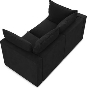 Divano nero 180 cm Manao – Makamii