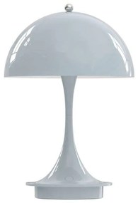 Louis Poulsen - Panthella 160 Portable Lampada da Tavolo IP44 Metal Pale Blue Louis Poulsen