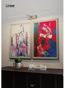 Redo 01-3463 - Lampada LED da quadro LINEAR LED/8W/230V 60,5 cm CRI 92 nero