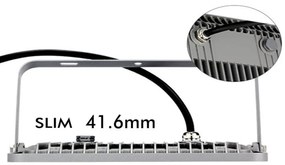 Proiettore LED 200W IP65 120lm/W Colore Bianco Freddo 5.700K