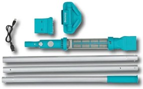 Aspiratore ricaricabile AquaSurge Bestway, USB, 50 min, 2 teste pulizia