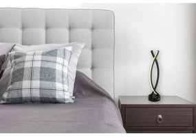 Globo 58457S - Lampada da tavolo LED dimmerabile HELA LED/1W/3,7V nera