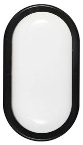 Lampada da parete per esterni a LED/12W/230V IP54 nera