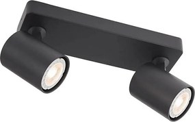 Redo 04-470 - Faretto CAMEO 2xGU10/35W/230V nero