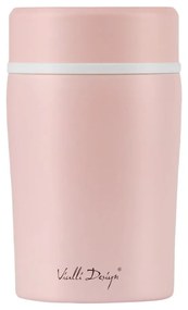Termos da viaggio rosa per il pranzo Fuori, 500 ml - Vialli Design