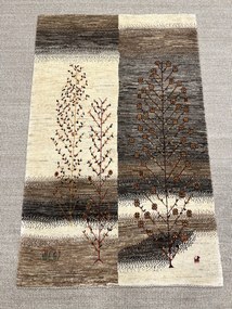 Loribaft Tappeto persiano 90 x 130 Beige (Iran) Annodato A Mano